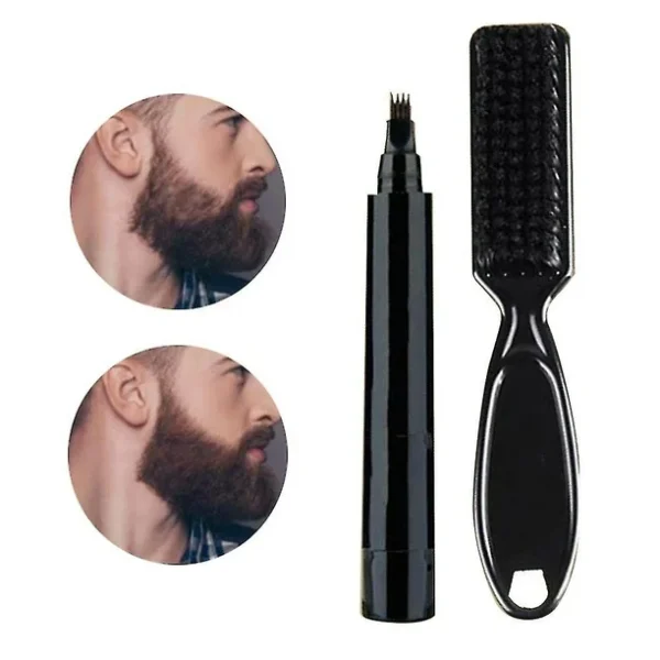 قلم هاشور حرفه ای ریش، مو و ابرو BEARD PEN