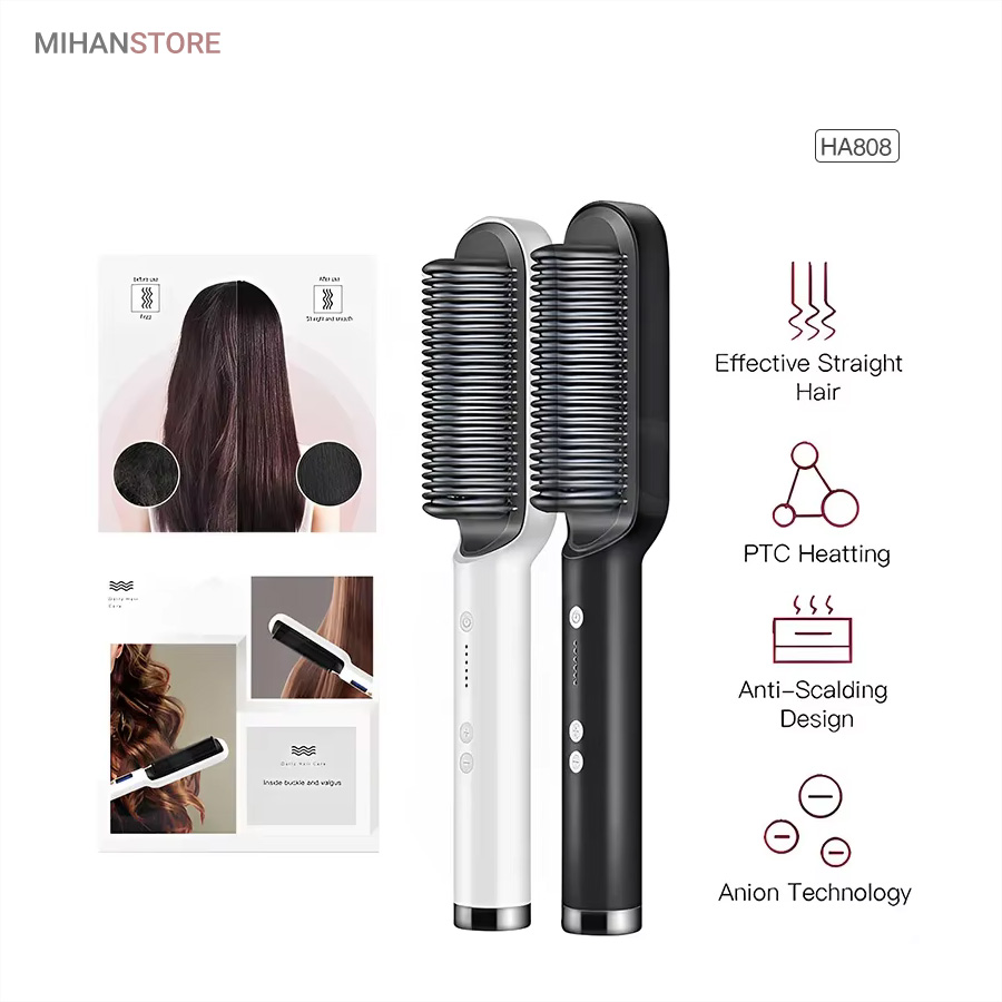 برس حرارتی صاف کننده مو Straight Comb