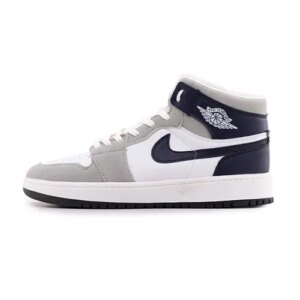 کفش مردانه روزمره چرم مصنوعی سفید طوسی Nike