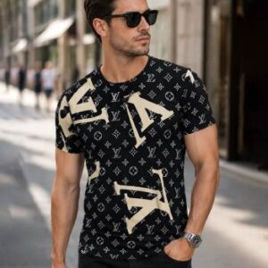 تیشرت مردانه طرح LV