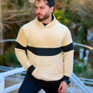 سویشرت مردانه تدی مدل Andrew (کرم)