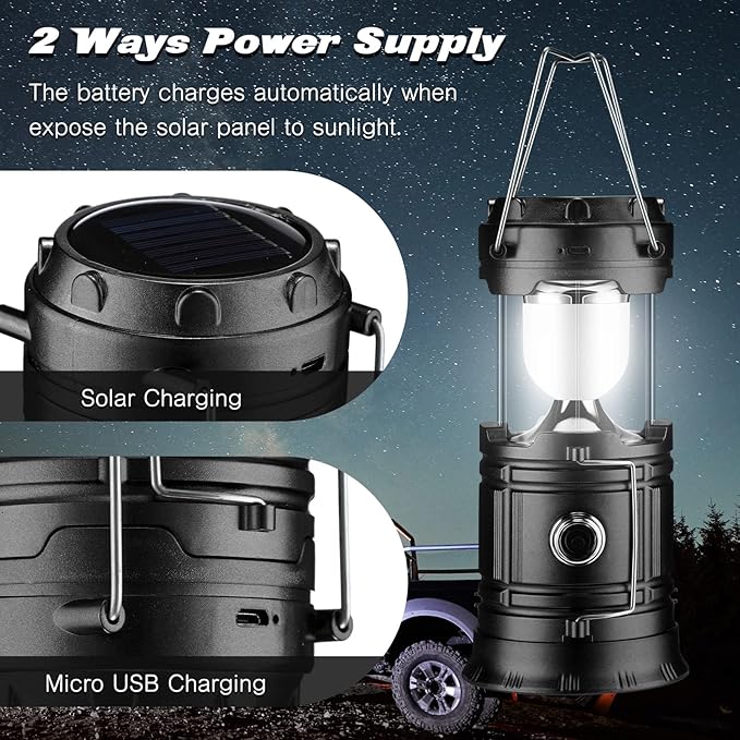 چراغ فانوسی کمپینگ مدل Camping Lantern - تصویر 5