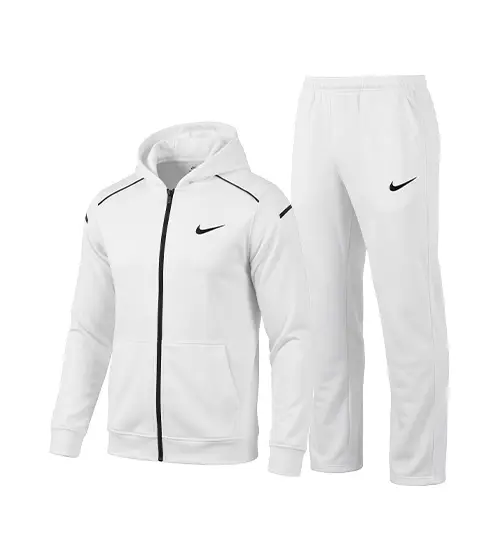 ست سویشرت و شلوار مردانه نرمال طرح دار اسپان سفید Nike