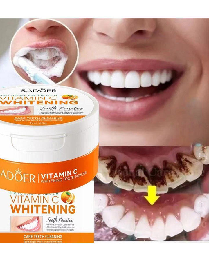 پودر سفیدکننده فوری دندان Vitamin C - تصویر 2
