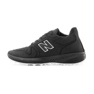 کفش مردانه اسپرت چرم مصنوعی مشکی New Balance