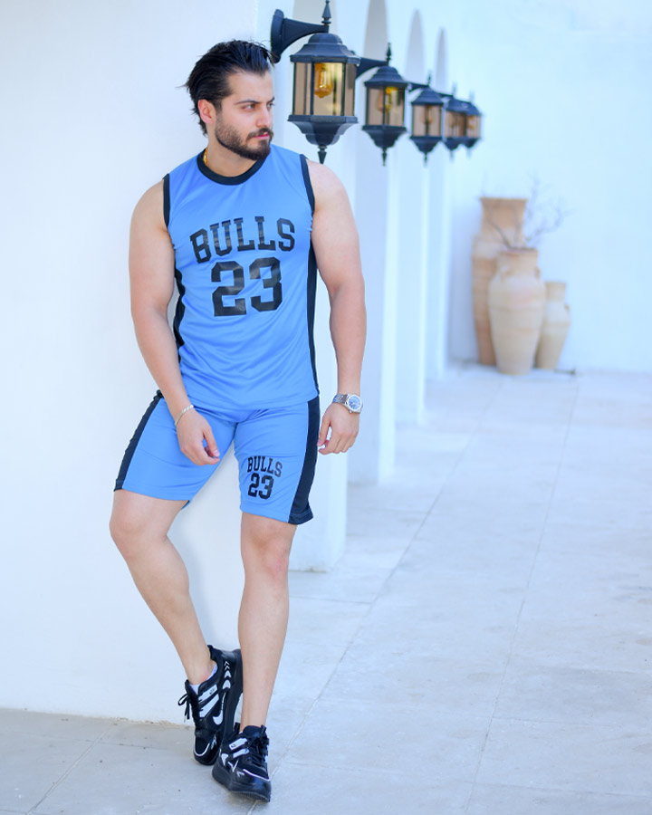 تاپ شلوارک مردانه مدل Bulls - تصویر 6