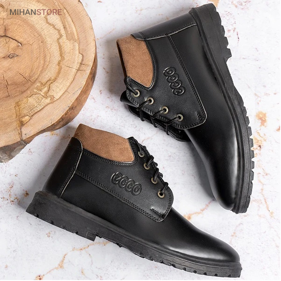 کفش نیم بوت مردانه Ecco مدل Black