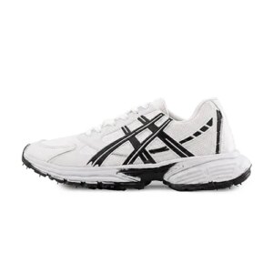 کفش مردانه اسپرت چرم مصنوعی سفید مشکی Asics