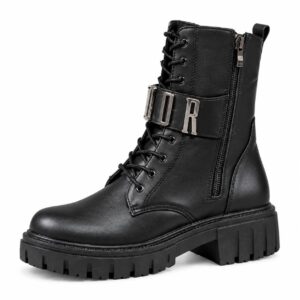 نیم بوت زنانه بندی زیپی مدل DIOR