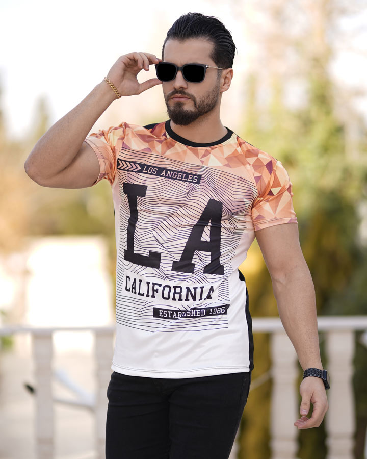 تیشرت مردانه مدل California - تصویر 6