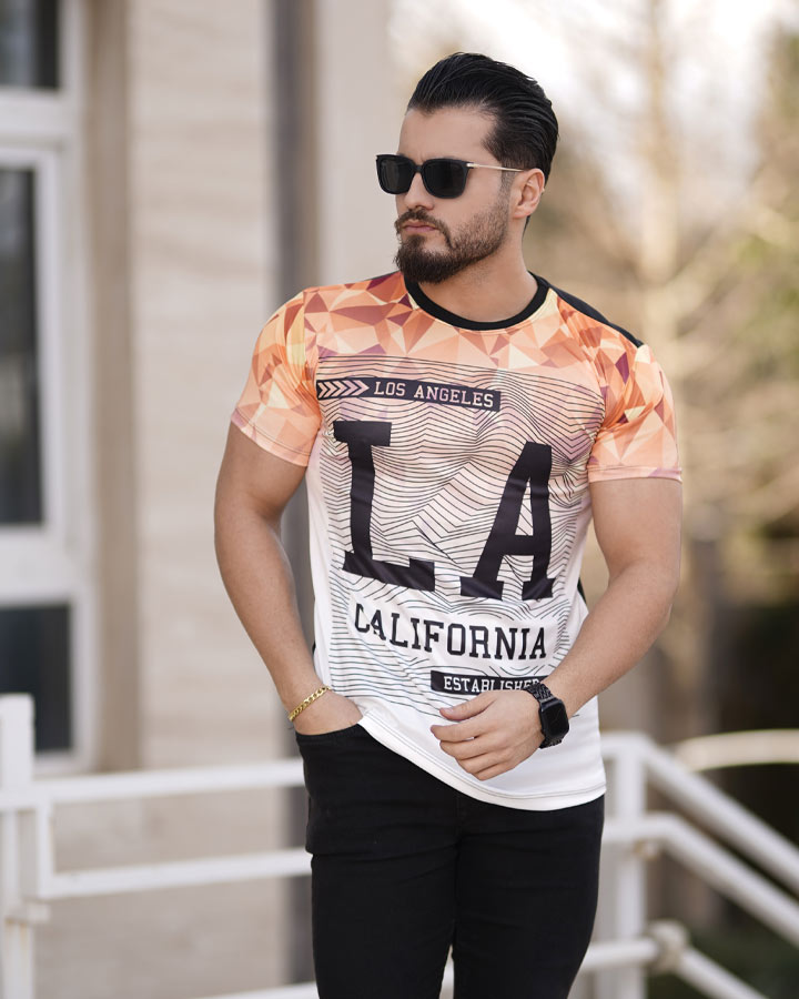 تیشرت مردانه مدل California - تصویر 2