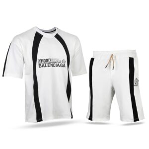 تیشرت و شلوارک Bronx_White مدل 3641
