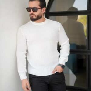 بافت مردانه مدل carlo (سفید)
