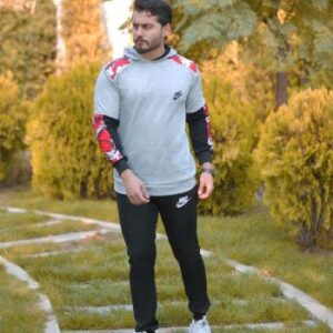 ست سویشرت شلوار مردانه مدل Herry (طوسی) 6128