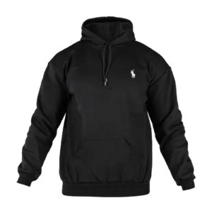 هودی مردانه نرمال ساده اسپان مشکی Polo