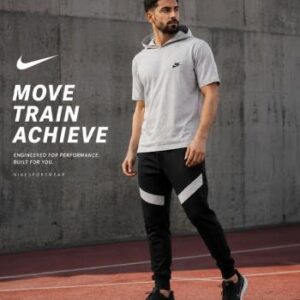 ست تیشرت شلوار Nike مدل OLES (طوسی روشن)