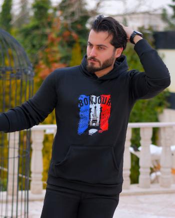 سویشرت مردانه مدل Bonjour