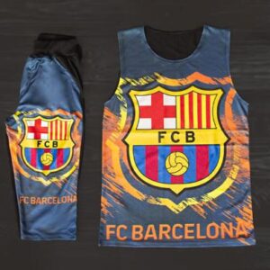 ست تاپ و شلوارک مردانه مدل FCB