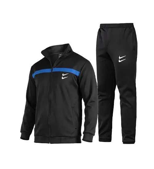 ست سویشرت و شلوار مردانه نرمال طرح دار اسپان مشکی Nike