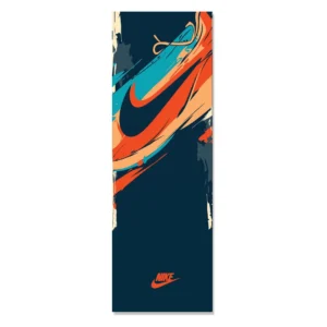 مت ورزشی مخمل ترک طرح قلم موی مرجانی کد MAT-28