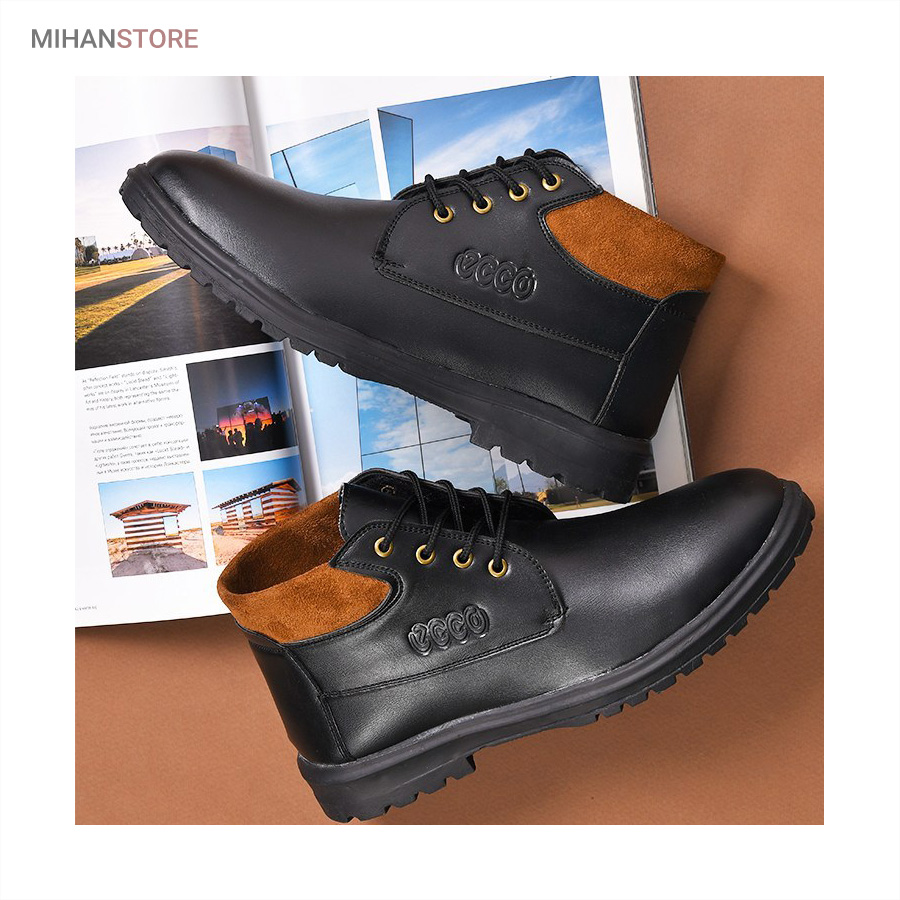 کفش نیم بوت مردانه Ecco مدل Black