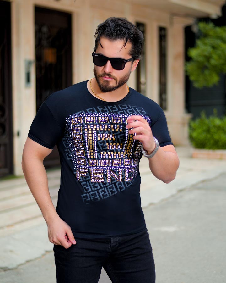 تیشرت مردانه fendi مدل Ripel - تصویر 5