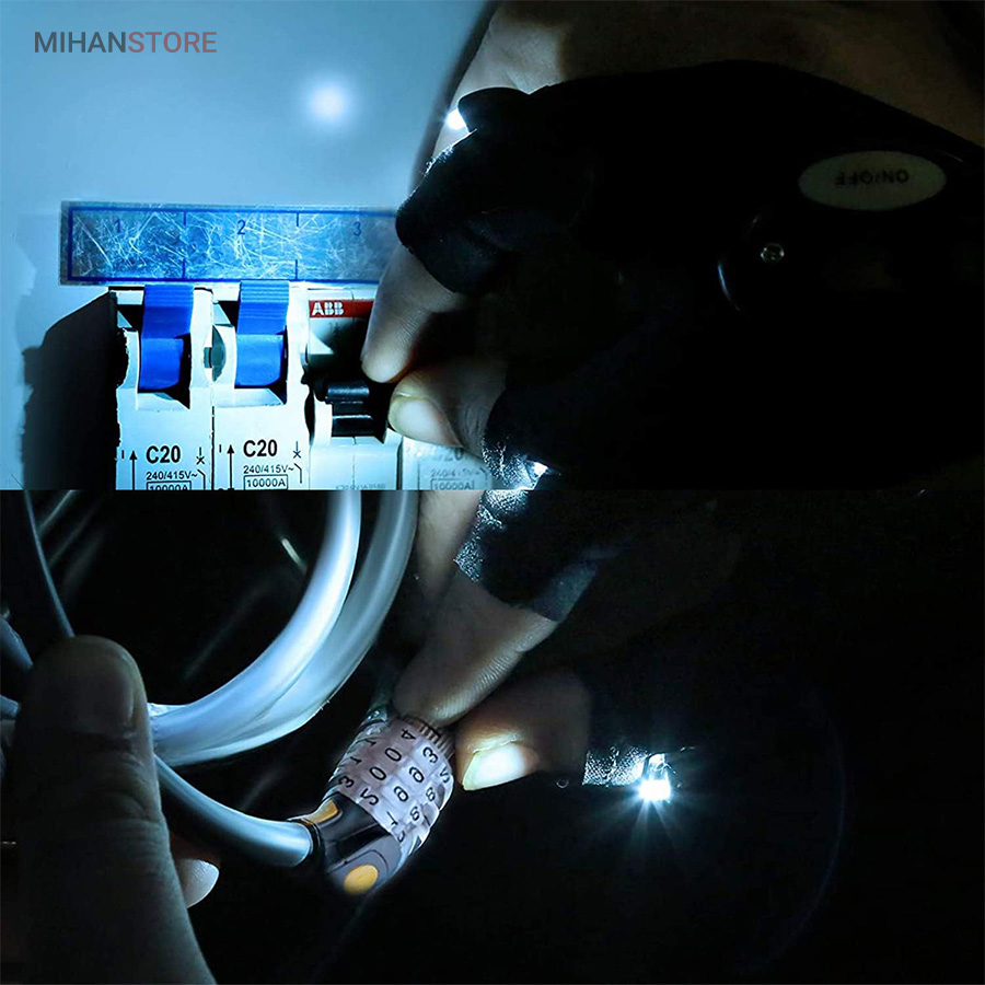دستکش چراغ دار Glove light
