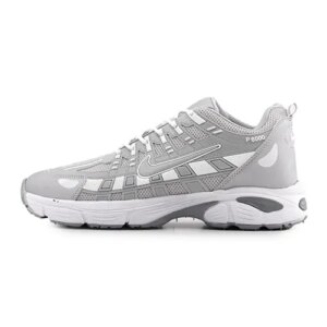 کفش مردانه اسپرت چرم مصنوعی طوسی سفید Nike