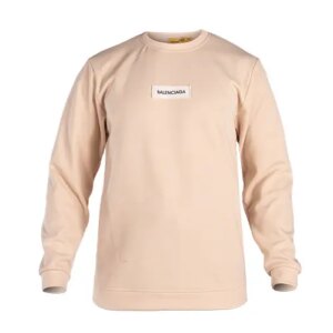 بلوز یقه گرد مردانه نرمال طرح دار اسپان کرم Balenciaga