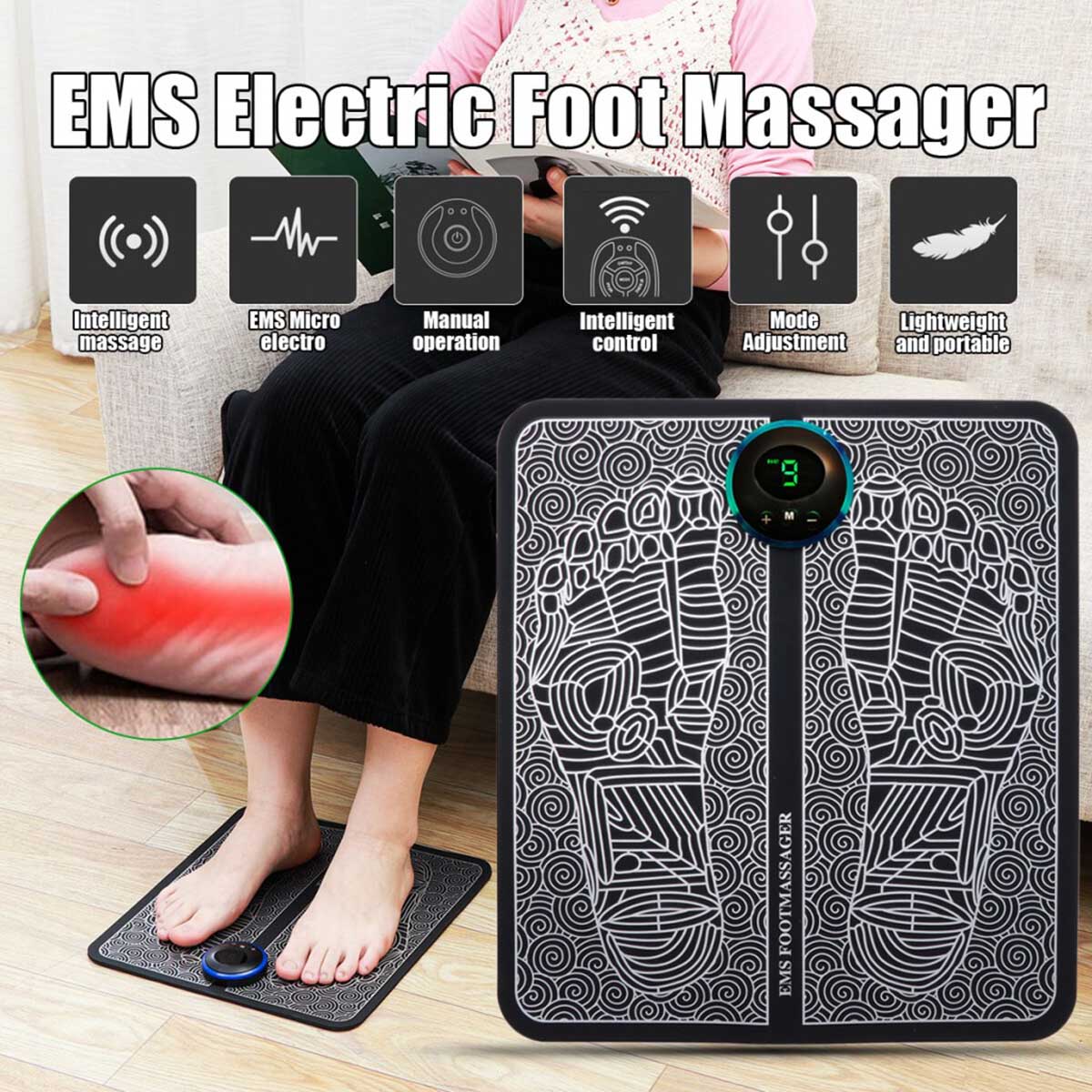 ماساژور پا مدل EMS - تصویر 2