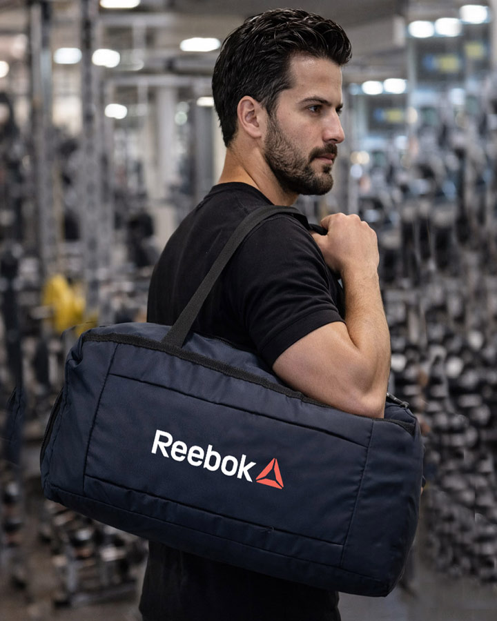 ساک ورزشی مدل reebok (سورمه ای ) - تصویر 2