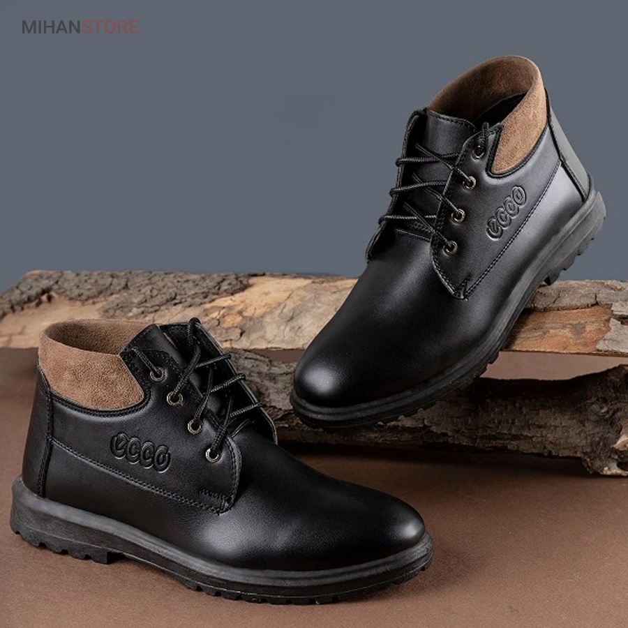 کفش نیم بوت مردانه Ecco مدل Black