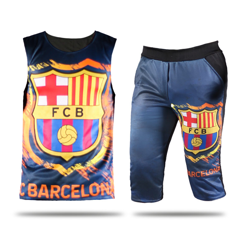 ست تاپ و شلوارک مردانه مدل FCB - تصویر 6