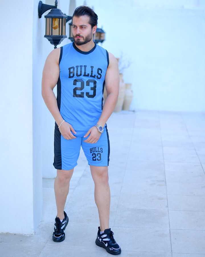 تاپ شلوارک مردانه مدل Bulls - تصویر 2