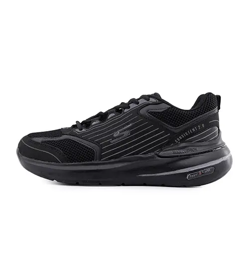 کفش مردانه اسپرت اسپیسر مشکی طوسی Skechers
