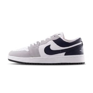 کفش مردانه روزمره چرم مصنوعی سفید طوسی Nike
