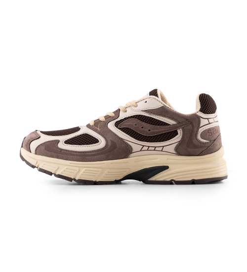 کفش مردانه اسپرت اشبالت قهوه ای Saucony