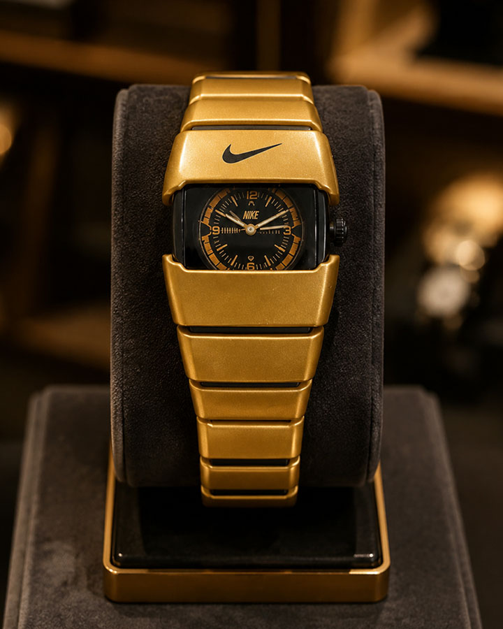 ساعت مچی مدل Nike Dline(طلایی) - تصویر 2
