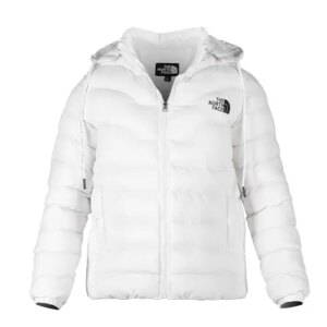 کاپشن مردانه نرمال ساده تی سی سفید North Face